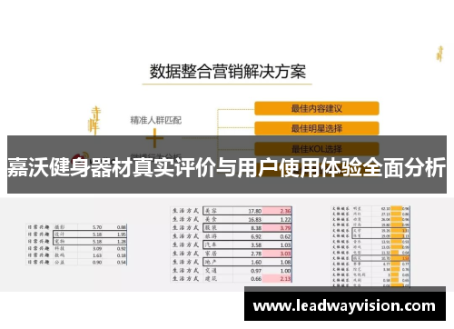 嘉沃健身器材真实评价与用户使用体验全面分析